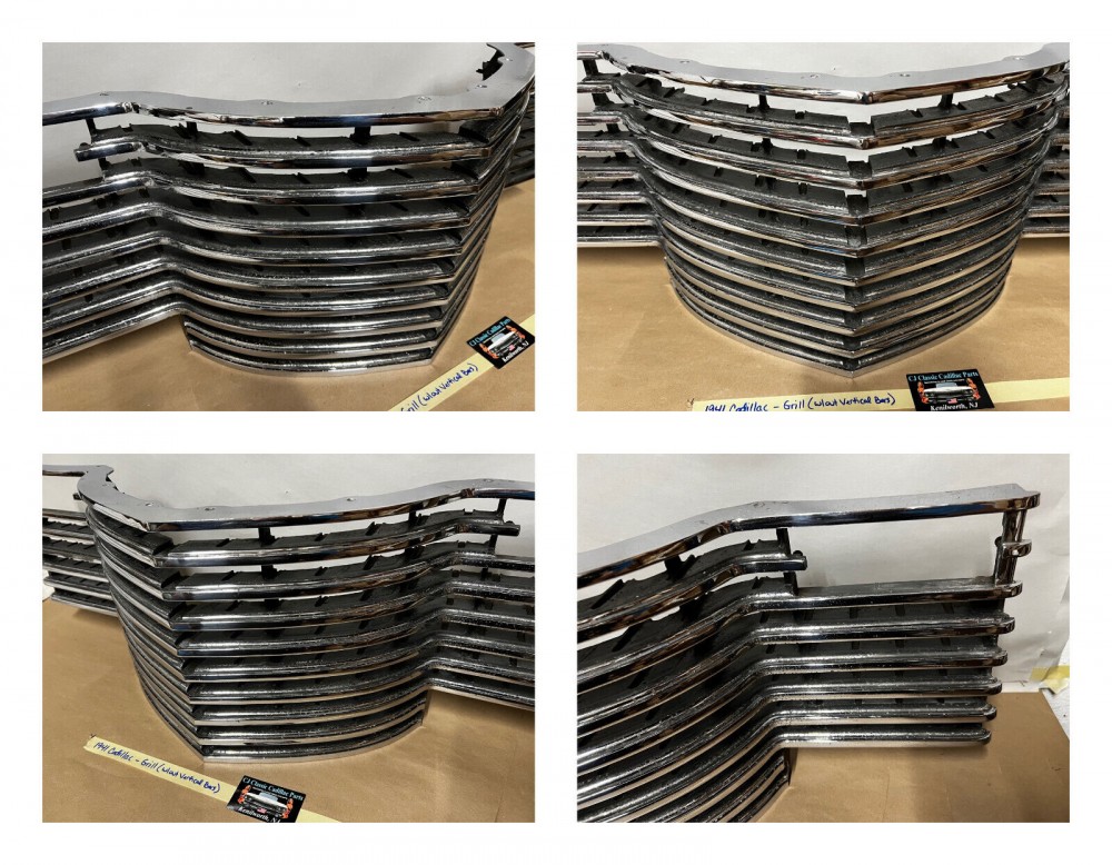 OEM 1941 Cadillac FRONT CENTER GRILL (Without Vertical Bars) - Image 3