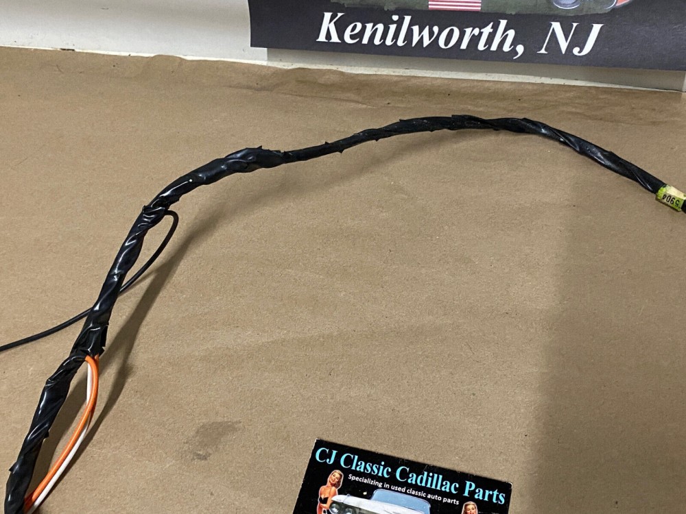 OEM 1975 1976 Cadillac Deville Eldorado Fleetwood Calais RIGHT FRONT DOOR COURTESY LIGHT & ASHTRAY LIGHTER WIRE HARNESS #9735905 - Image 3