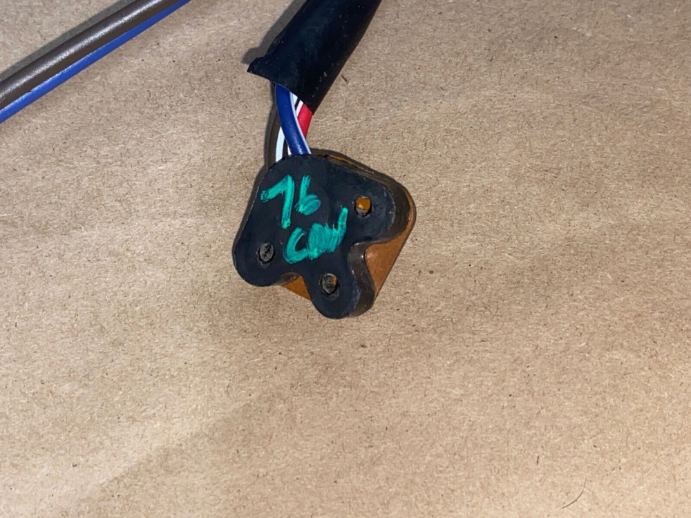 OEM 1976 Cadillac Deville Eldorado Fleetwood Calais RIGHT PASSENGER SIDE FRONT DOOR WINDOW SWITCH WINDOW MOTOR WIRE HARNESS CONNECTOR #3061070 - Image 3