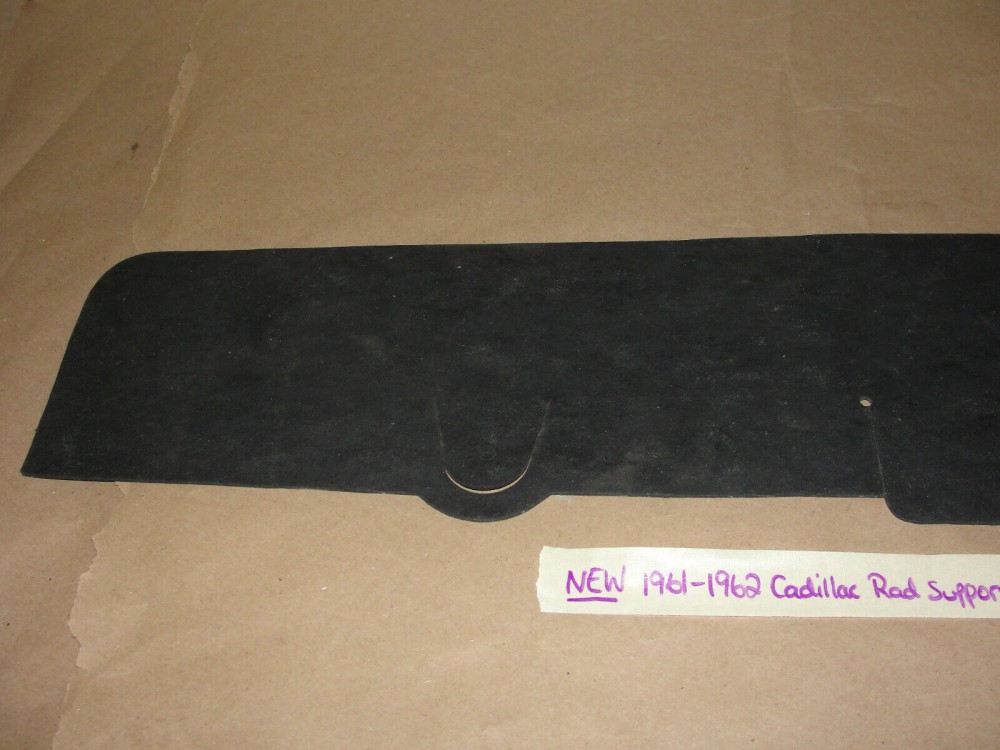 NEW 1961-1962 CADILLAC DEVILLE ELDORADO FLEETWOOD RADIATOR RAD SUPPORT SEAL SPLASH GUARD DUST SHIELD CAD-RAD-120 - Image 3