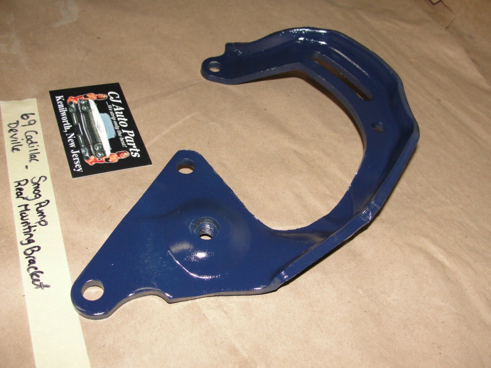 1968 1969 1970 1971 Cadillac 472/500 SMOG Secondary A.I.R. AIR INJECTION A.I.R. PUMP GENERATOR ALTERNATOR REAR MOUNTING BRACKET - Image 3
