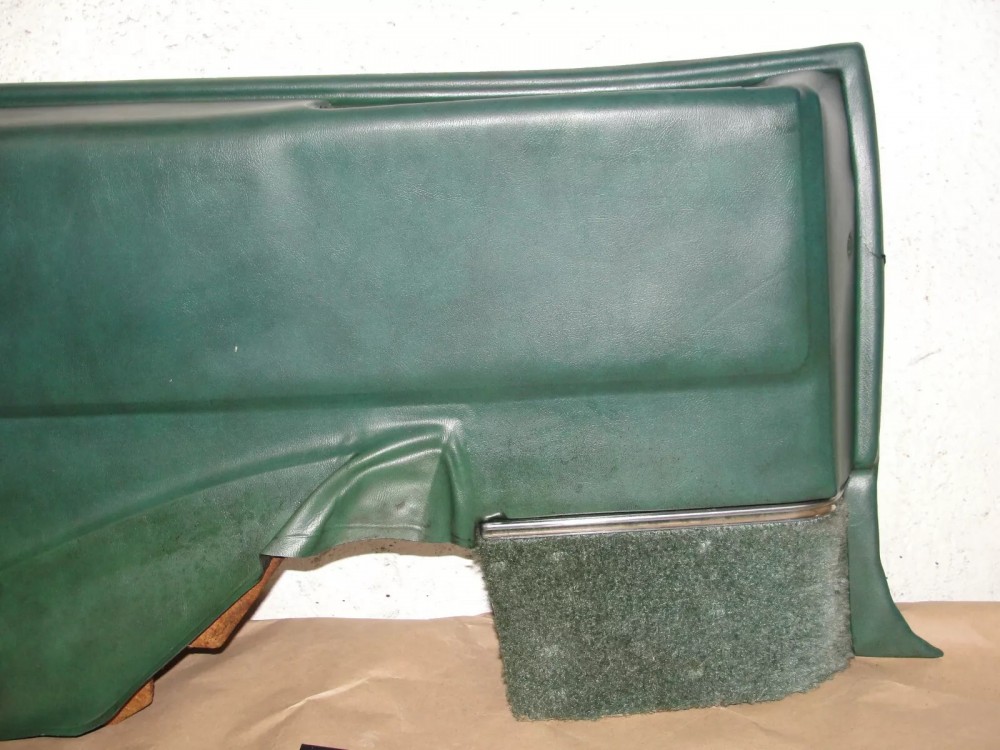 OEM 1971 1972 1973 Cadillac Coupe Deville Calais 2 Door LEFT DRIVER SIDE REAR LOWER DOOR QUARTER PANEL TRIM - Image 3