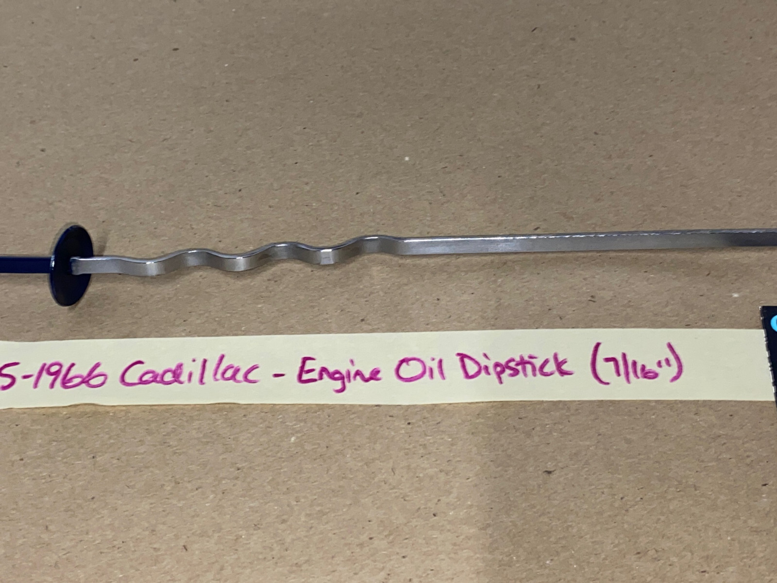 FACTORY ORIGINAL 1965 1966 Cadillac Deville Eldorado Fleetwood Calais 429 Engine OIL LEVEL INDICATOR DIPSTICK 7/16" #1482880 - Image 6