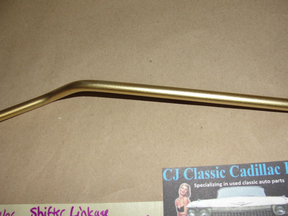 OEM 1963 Cadillac Deville Eldorado Fleetwood 390 Engine STEERING COLUMN TO TRANSMISSION SHIFTER LINKAGE ROD #1479380, #1477214 - Image 4