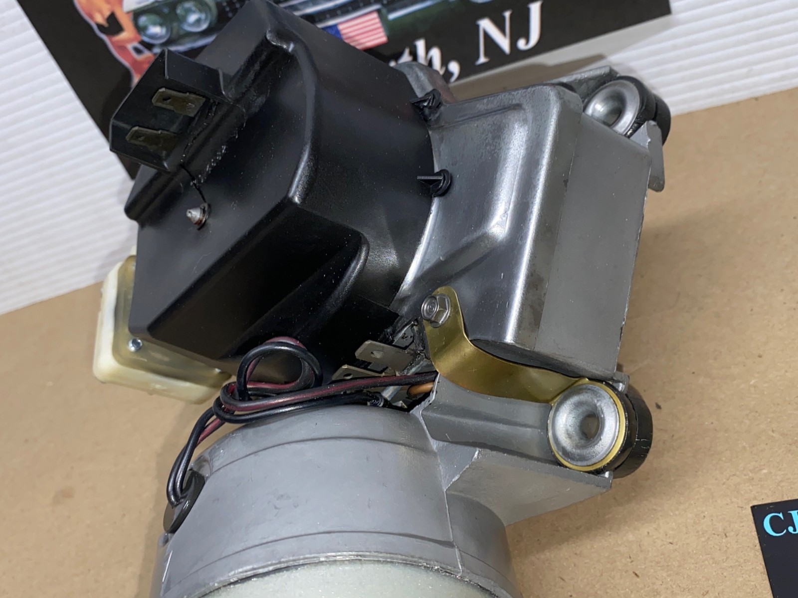 REBUILT 1965-1966 CADILLAC DEVILLE ELDORADO FLEETWOOD CALAIS WINDSHIELD WIPER MOTOR With NEW WASHER PUMP - Image 3