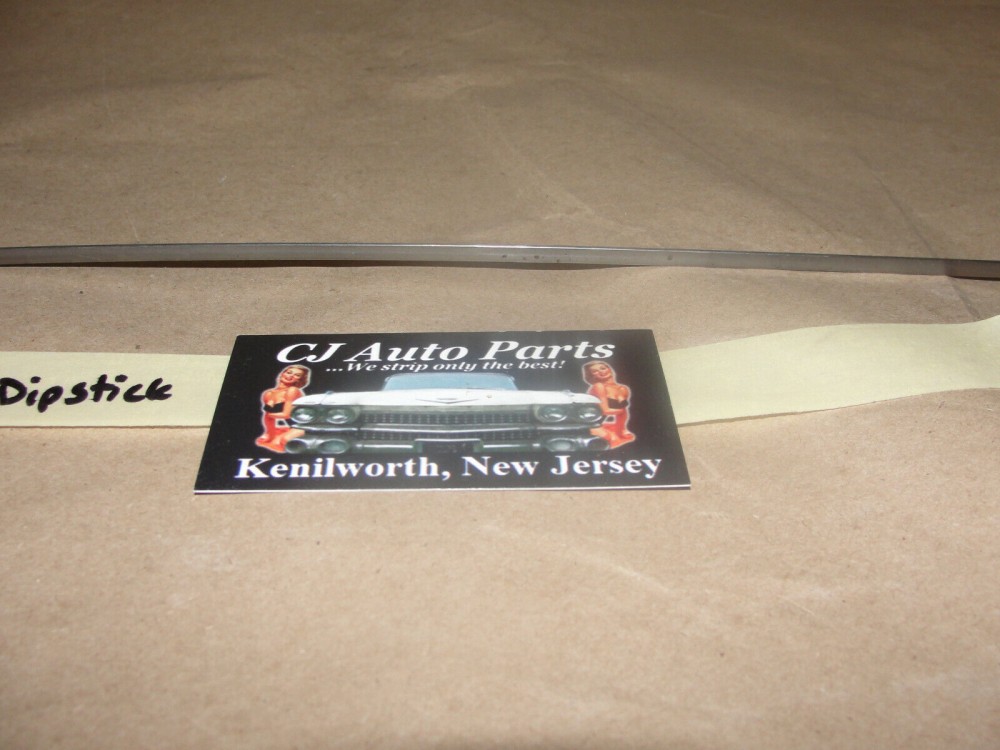 OEM 1986 1987 Cadillac Deville Fleetwood FWD HT4100 4.1L ENGINE OIL FLUID LEVEL INDICATOR DIPSTICK #1638398 - Image 4