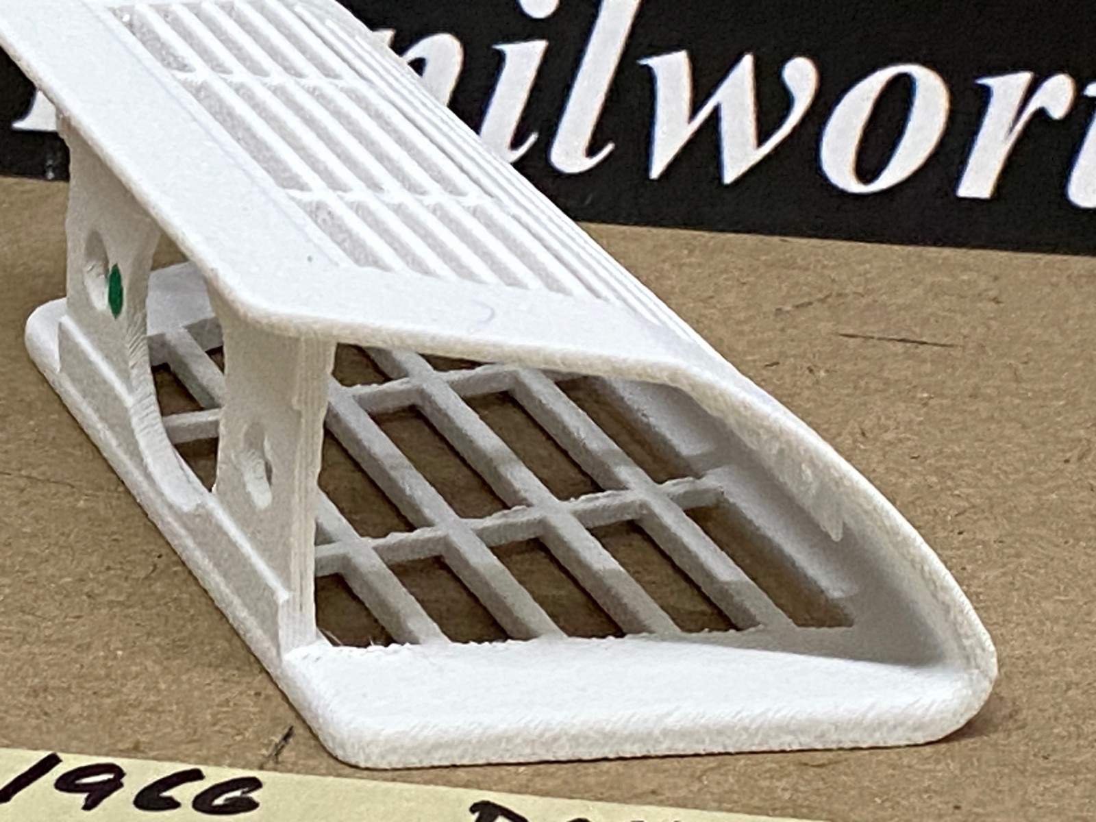 NEW 1965 1966 CADILLAC DEVILLE ELDORADO FLEETWOOD CALAIS DASH IN-CAR TEMP SENSOR GRILL COVER TRIM - WHITE - Image 6