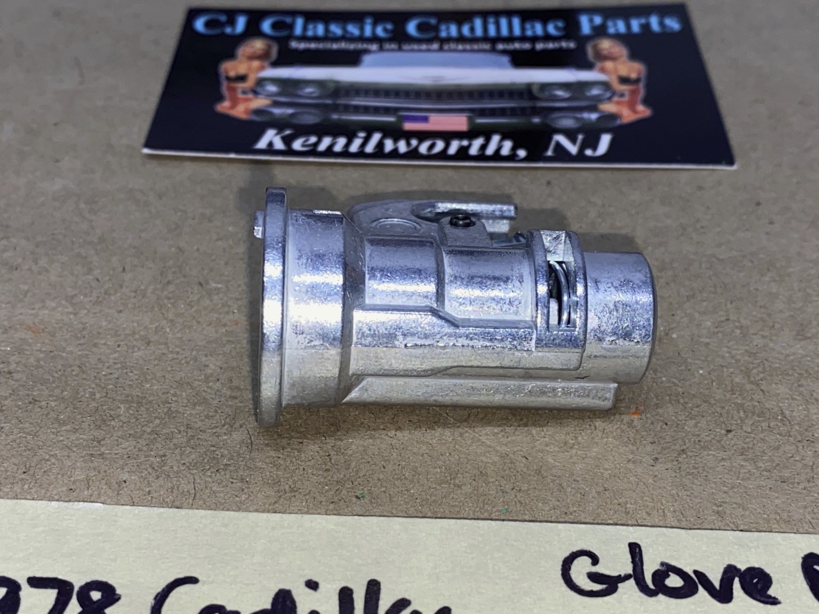 NEW 1969 1970 1971 1972 1973 1974 1975 1976 1977 1978 CADILLAC DEVILLE ELDORADO FLEETWOOD CALAIS GLOVE BOX GLOVEBOX LOCK LATCH HOUSING - Image 7