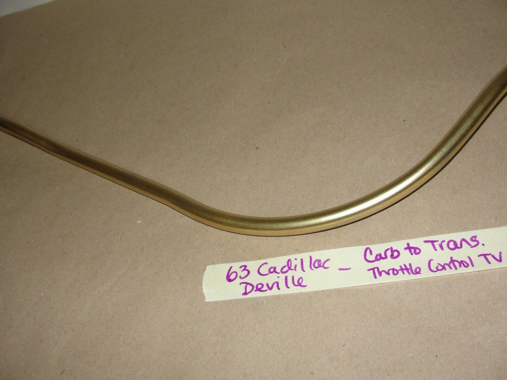 OEM 1963 Cadillac Deville Eldorado Fleetwood 390 Engine HYDRAMATIC TRANSMISSION TRANS KICK DOWN TV ROD LINKAGE #3512935 - Image 4