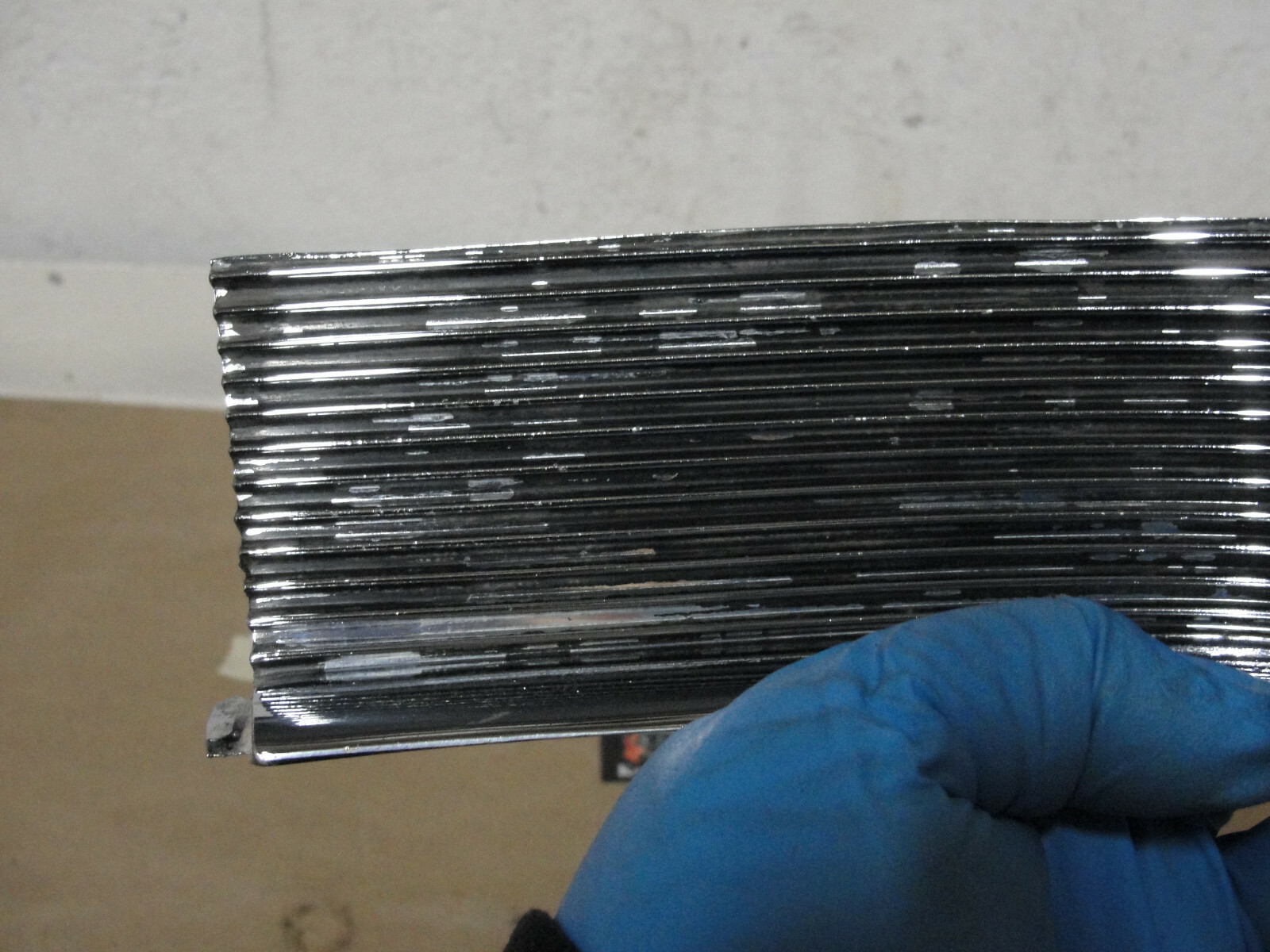 OEM 1955 Cadillac Deville Eldorado Fleetwood RIGHT PASSENGER SIDE CENTER DASH TRIM - Image 4