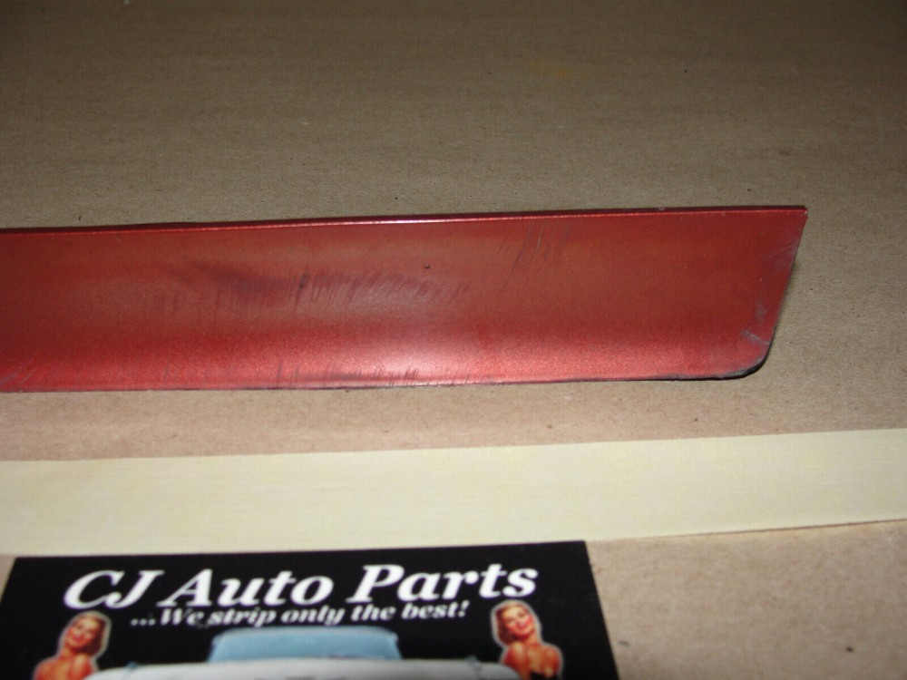 OEM 1974 Cadillac Deville Fleetwood Calais LEFT FRONT FENDER CORNER LIGHT EXTENSION BUMPER FILLERS PANEL #1603201 - Image 4