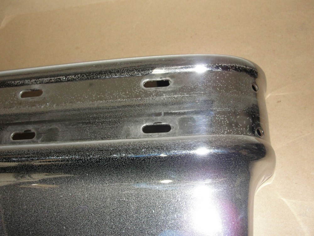 OEM 1977 1978 1979 Cadillac Deville Fleetwood RIGHT PASSENGER SIDE FRONT BUMPER END CORNER #1616191 - Image 4