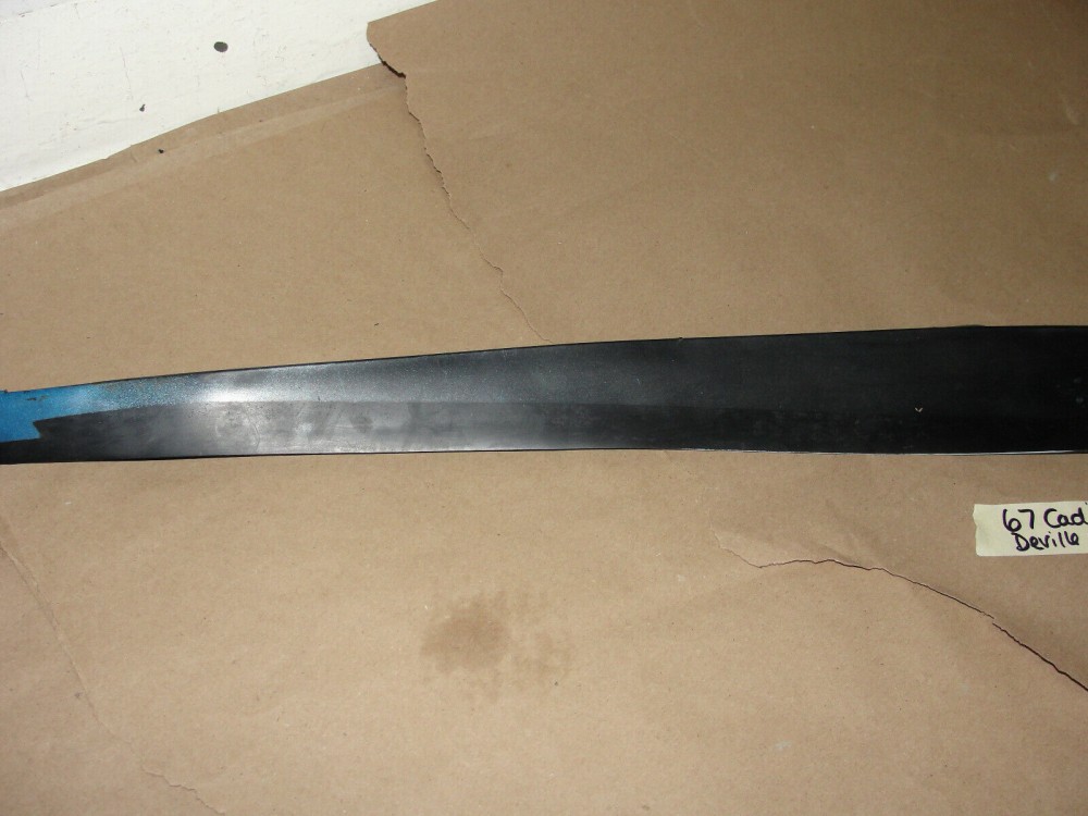 OEM 1967 Cadillac Fleetwood Deville Calais REAR BACK BUMPER TO TRUNK FILLERS PANEL #1487369 - Image 4