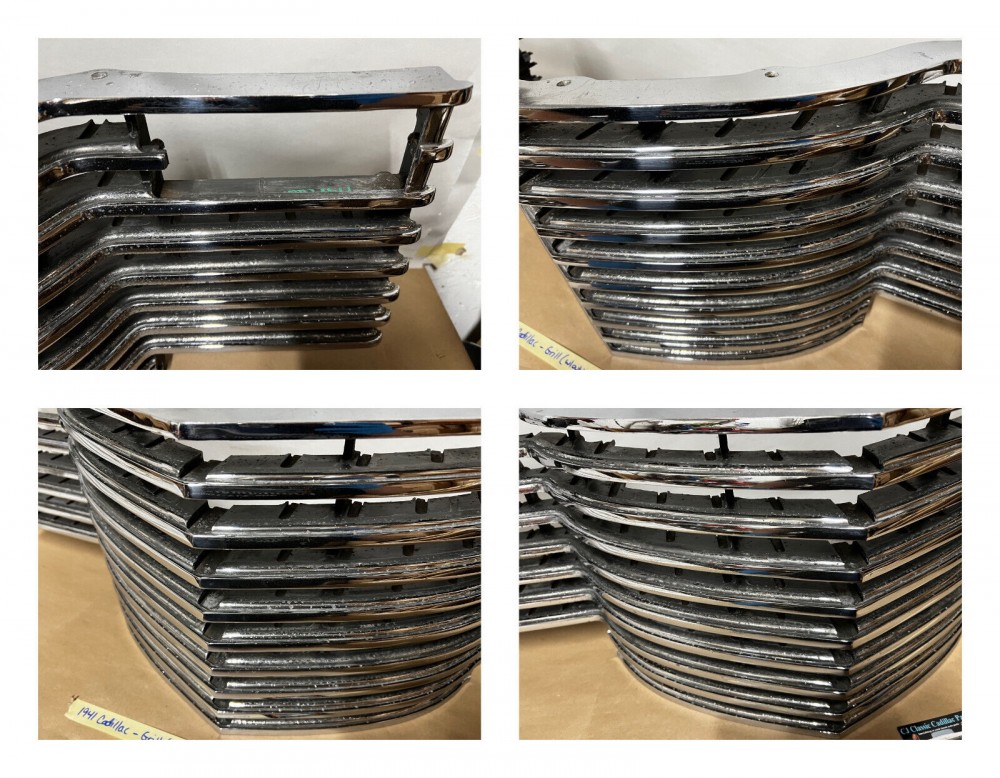OEM 1941 Cadillac FRONT CENTER GRILL (Without Vertical Bars) - Image 4