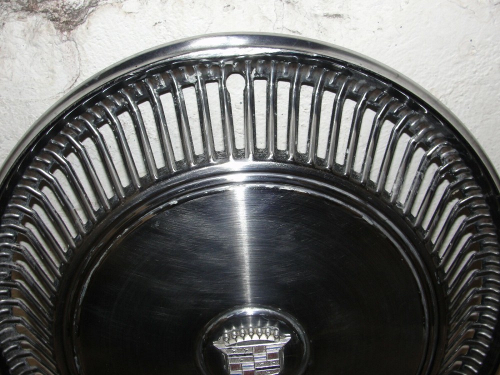 OEM 1967 1968 1969 1970 1971 1972 1973 1974 1975 1976 1977 1978 Cadillac Eldorado 15" STEEL WHEEL HUBCAP WHEEL COVER #1 - Image 4