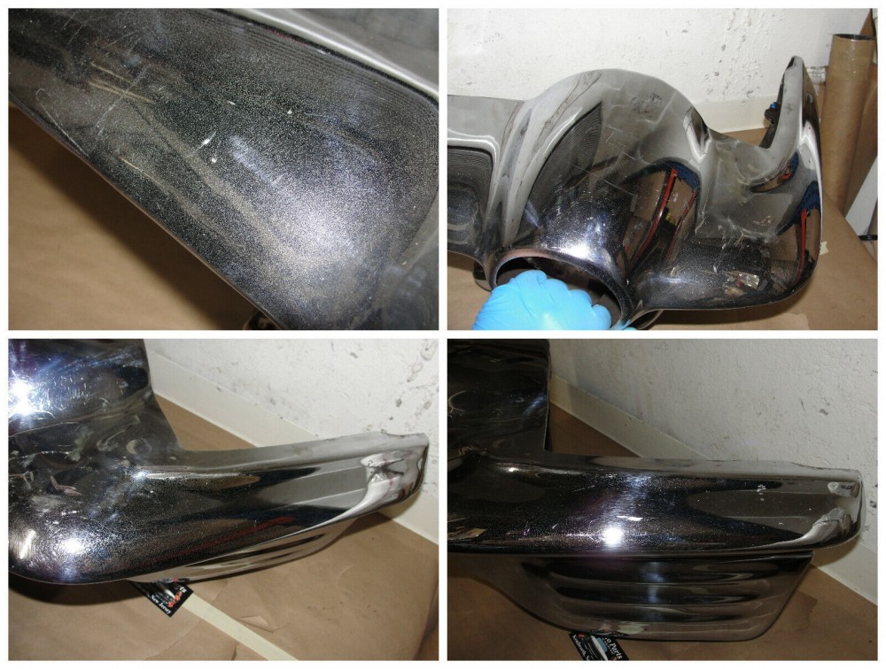 OEM 1958 Cadillac Deville Eldorado Fleetwood LEFT DRIVER SIDE FRONT BUMPER END UPPER & LOWER #3511182 - Image 4