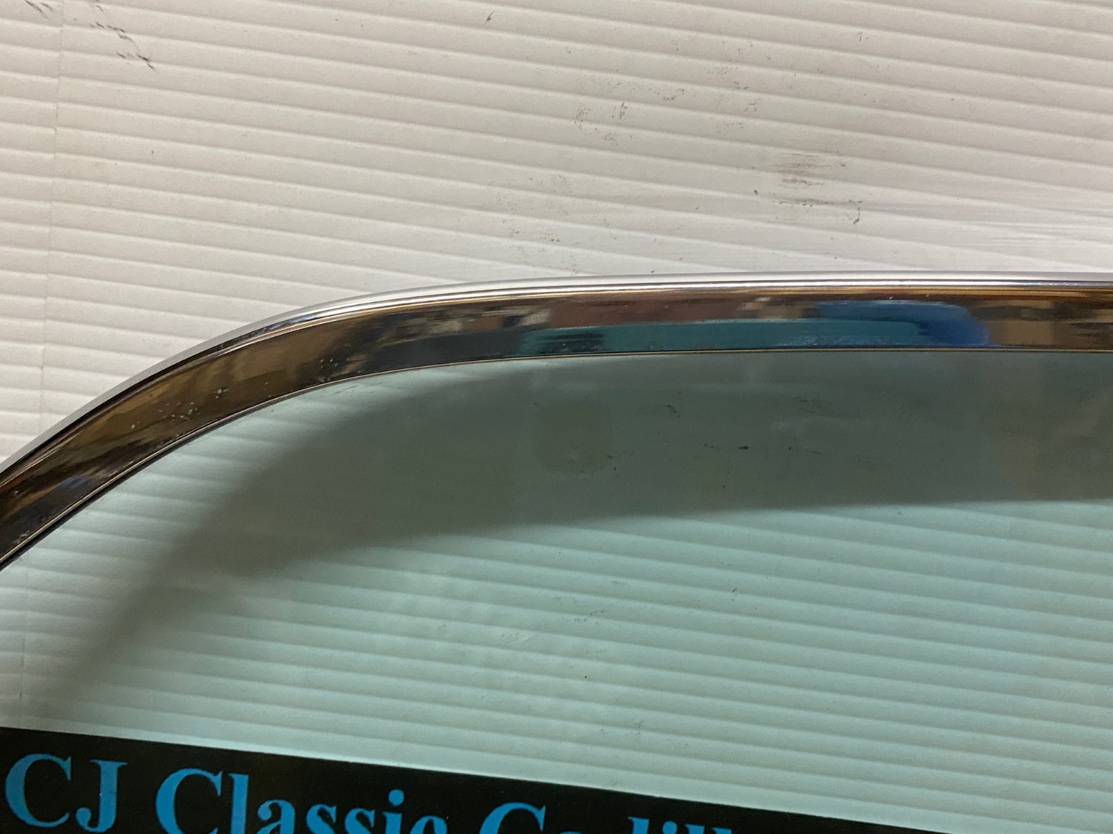 OEM 1962 1963 1964 Cadillac Eldorado Deville Convertible RIGHT REAR QUARTER WINDOW GLASS & FRAME #4439717/#5719066 - Image 4