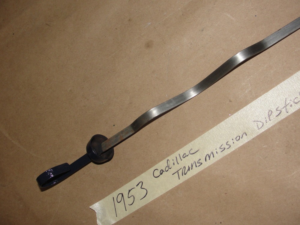OEM 1953 1954 1955 Cadillac Deville Eldorado Fleetwood 331 Engine HYDRAMATIC TRANSMISSION TRANS DIPSTICK #1459752 - Image 4