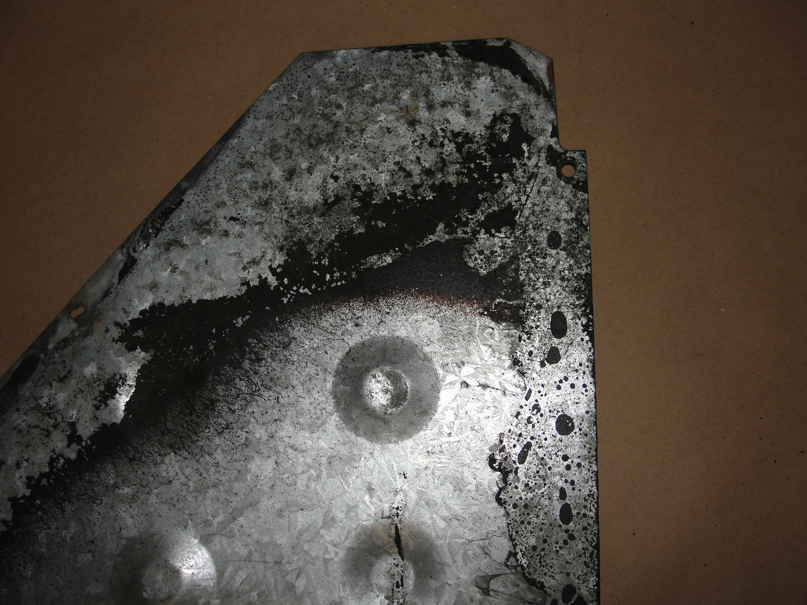 1964 Cadillac Coupe Deville RIGHT REAR QUARTER WINDOW REGULATOR ACCESS PANEL COVER - Image 5