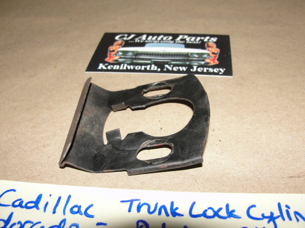 OEM 1973 1974 1975 1976 1977 1978 Cadillac Eldorado TRUNK LOCK CYLINDER RETAINER CLIP MOUNTING BRACKET #9616859 - Image 5