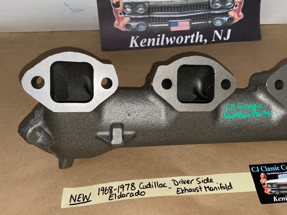 NEW 1968 1969 1970 1971 1972 1973 1974 1975 1976 1977 1978 CADILLAC ELDORADO LEFT DRIVER SIDE EXHAUST MANIFOLD #1485749 - Image 5
