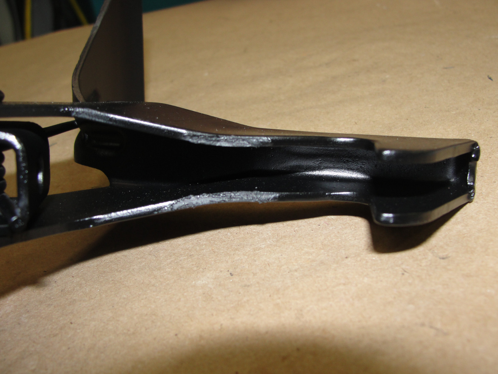 Factory Original 1976 1977 1978 1979 1980 1981 Cadillac Seville HOOD LATCH SAFETY CATCH RELEASE LEVER #1607317 - Image 5