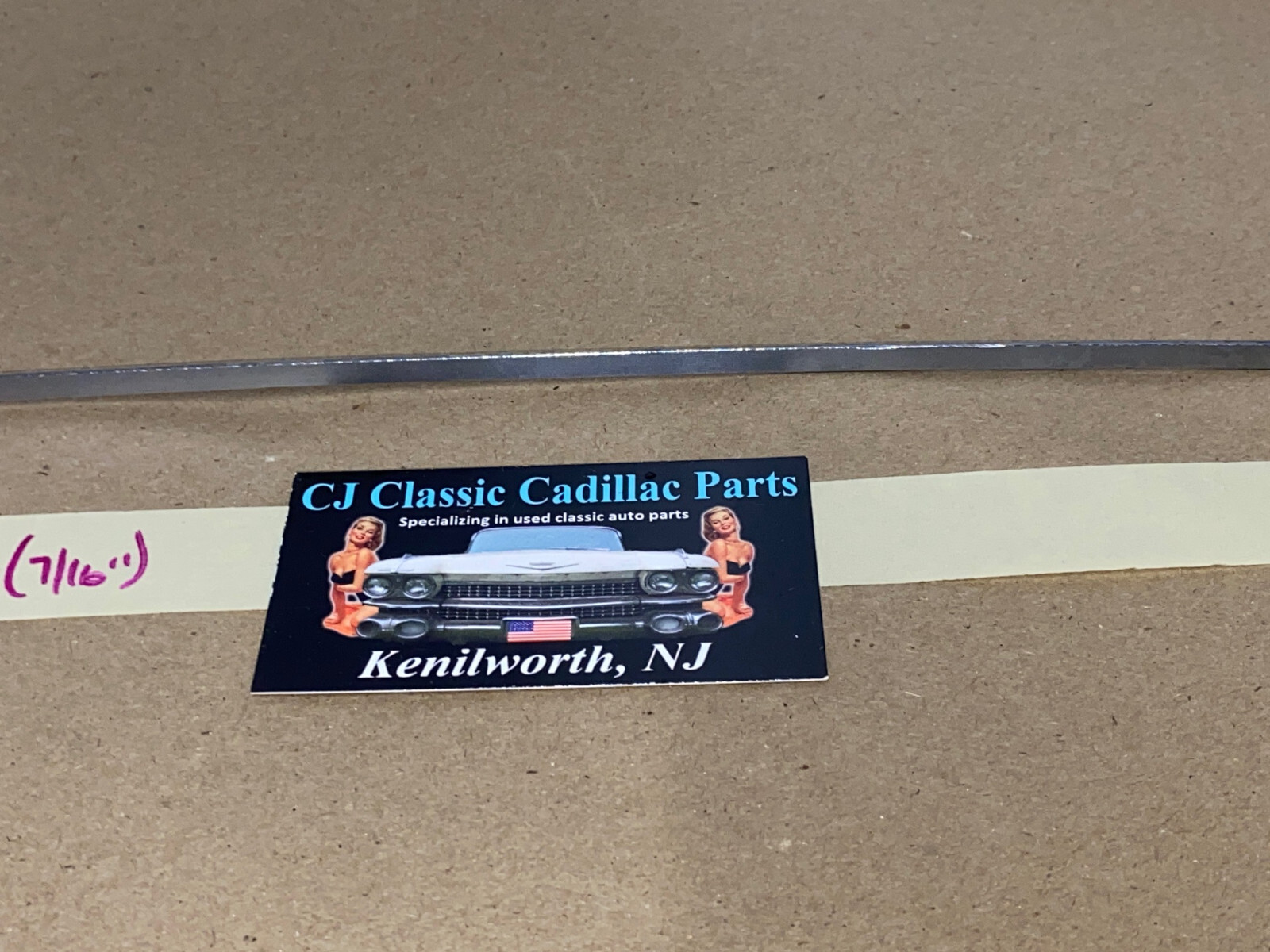 FACTORY ORIGINAL 1965 1966 Cadillac Deville Eldorado Fleetwood Calais 429 Engine OIL LEVEL INDICATOR DIPSTICK 7/16" #1482880 - Image 5