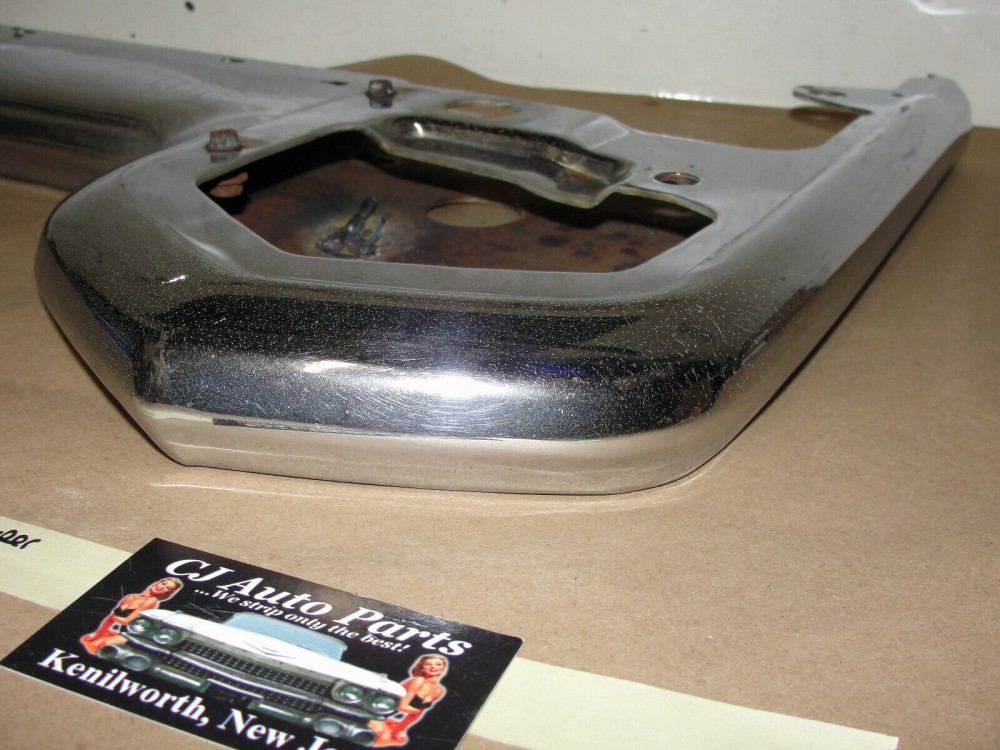 OEM 1965 Cadillac Deville Eldorado Fleetwood Calais LEFT DRIVER SIDE FRONT BUMPER UPPER END #35113312 - Image 5
