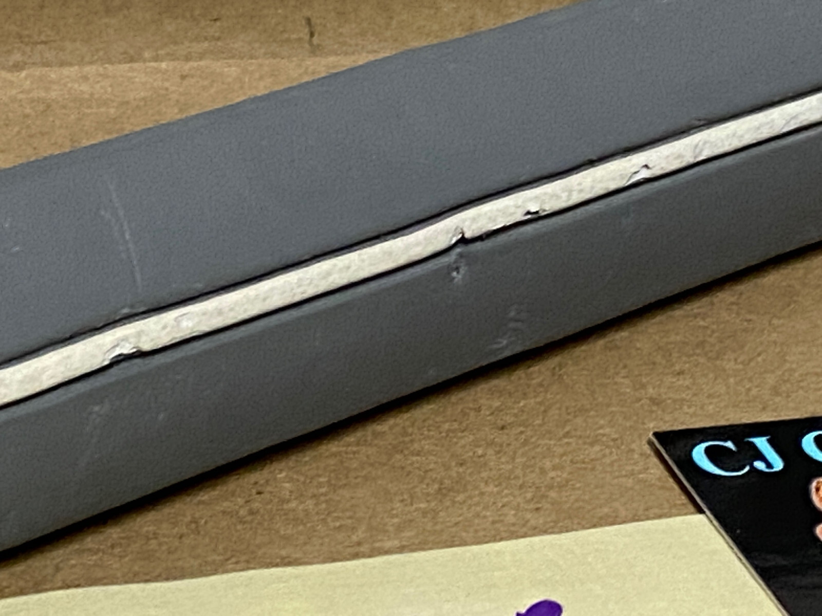 OEM 1975 1976 1977 1978 CADILLAC ELDORADO FRONT BUMPER END LOWER IMPACT STRIP CUSHION #1605345 - Image 5