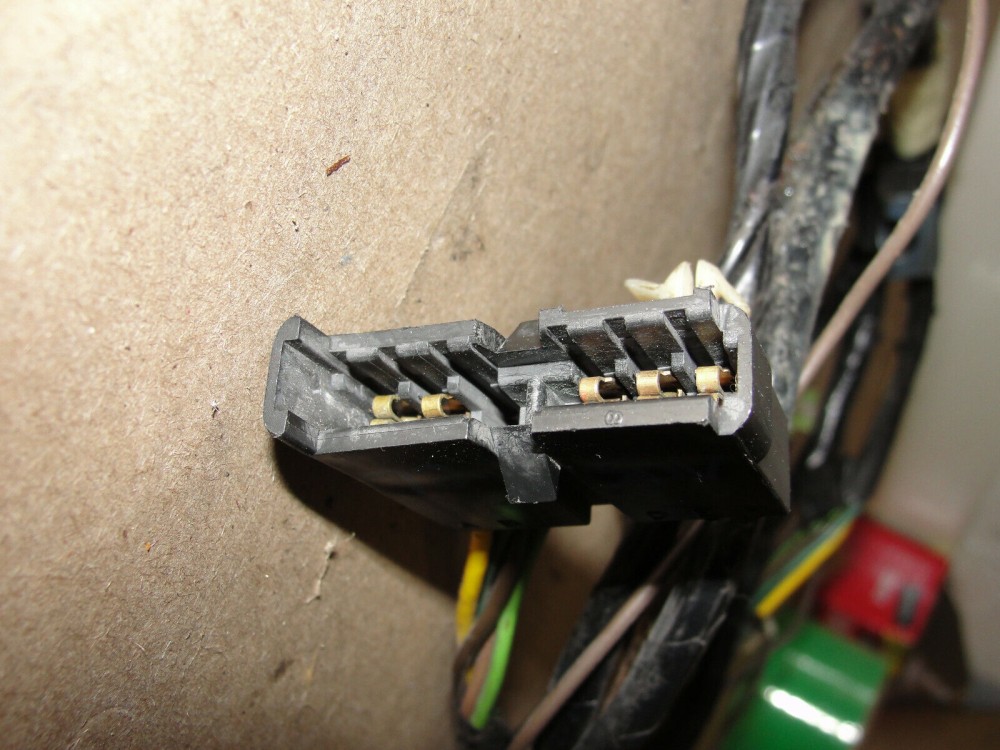 OEM 1971 1972 Cadillac Deville Eldorado Fleetwood TRUNK TAIL LIGHT GAS TANK WIRE HARNESS CONNECTORS - Image 5