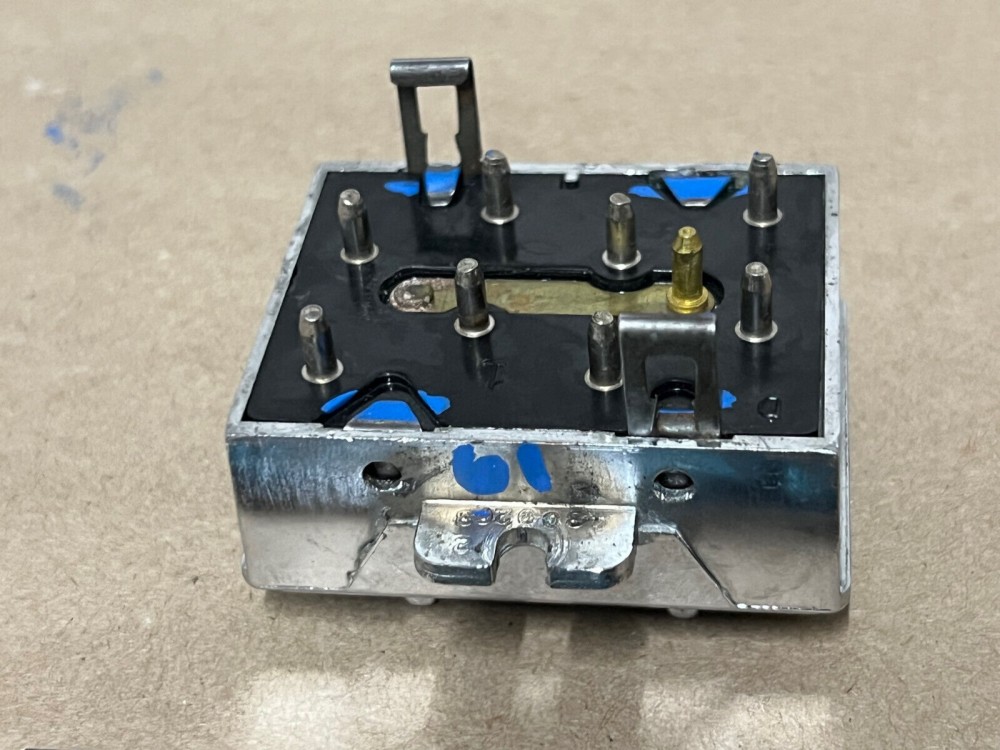 REBUILT 1961 1962 Cadillac Deville Eldorado Fleetwood LEFT DRIVER SIDE FRONT WINDOW SWITCH 4 BUTTON #4309263 /#5712824 - Image 10