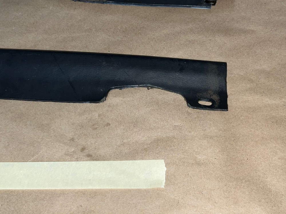 OEM 1970 Cadillac Eldorado RIGHT & LEFT REAR TRUNK TO BUMPER FILLERS PANELS TRIM COVER - Image 5