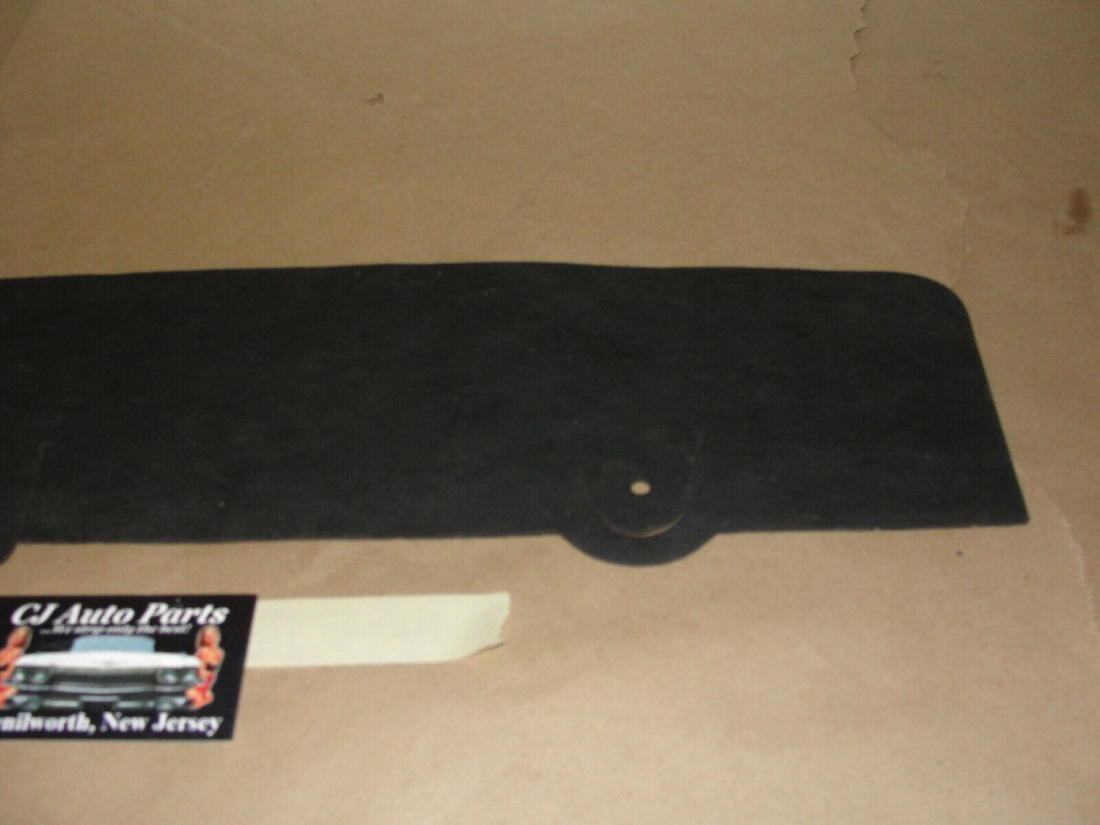 NEW 1961-1962 CADILLAC DEVILLE ELDORADO FLEETWOOD RADIATOR RAD SUPPORT SEAL SPLASH GUARD DUST SHIELD CAD-RAD-120 - Image 5