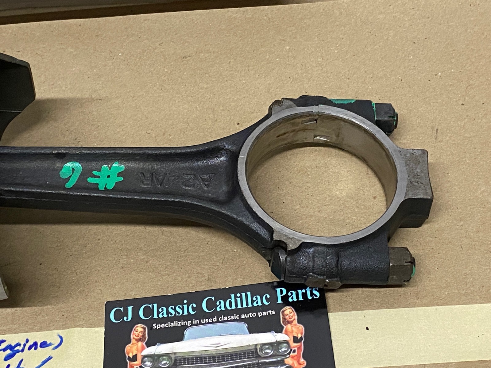 OEM 1959 1960 1961 1962 1963 Cadillac Deville Eldorado Fleetwood 390 Engine CONNECTING ROD WITH PISTON #6 #3511503 - Image 6