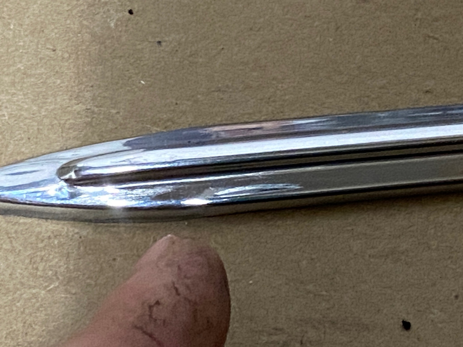 OEM 1971 1972 1973 1974 1975 1976 Cadillac Coupe Deville Calais 2 Door FRONT FENDER BODY SIDE MOLDING TRIM - Image 5