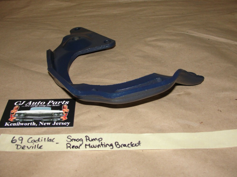 1968 1969 1970 1971 Cadillac 472/500 SMOG Secondary A.I.R. AIR INJECTION A.I.R. PUMP GENERATOR ALTERNATOR REAR MOUNTING BRACKET - Image 5