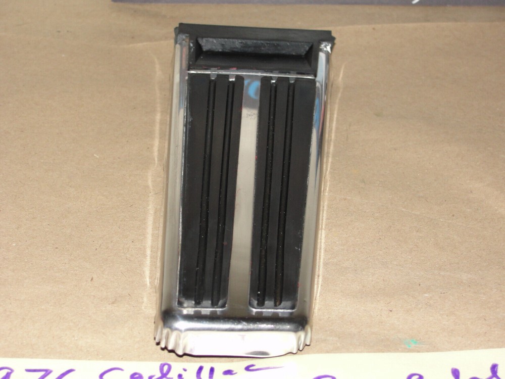 OEM 1971 1972 1973 1974 1975 1976 Cadillac Eldorado ACCELERATOR GAS PEDAL PAD WITH CHROME TRIM #412763 - Image 4