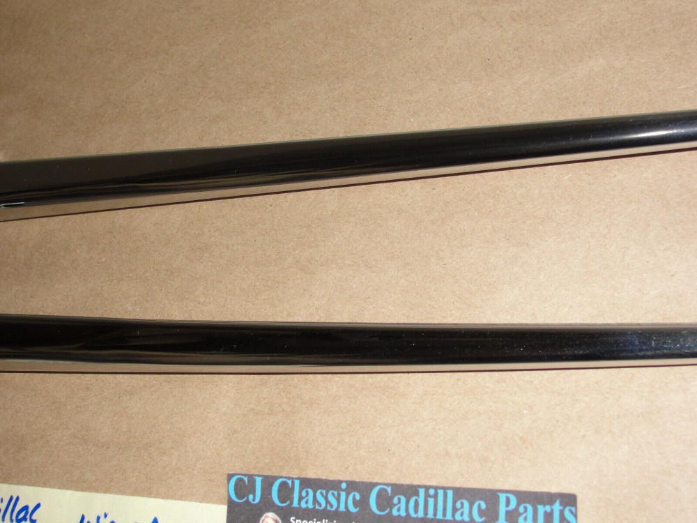 OEM 1965 1966 1967 Cadillac Deville Eldorado Fleetwood Calais TRICO WINDSHIELD WIPER ARMS - LEFT & RIGHT - POLISHED - Image 5