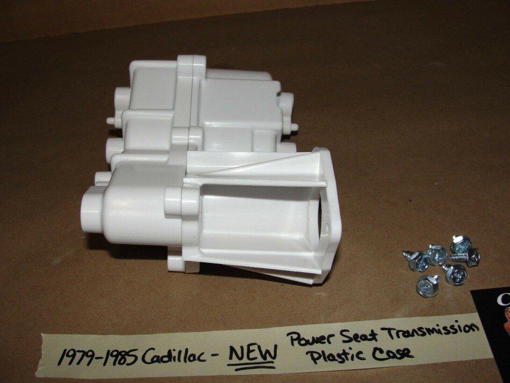 NEW 1979 1980 1981 1982 1983 1984 1985 CADILLAC DEVILLE ELDORADO FLEETWOOD POWER SEAT TRANSMISSION CASE (ABS PLASTIC) *FIELD TESTED* - Image 5