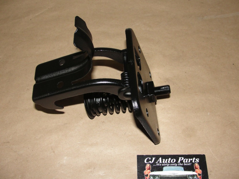 OEM 1963 1964 Cadillac Deville Fleetwood Upper Hood Safety Catch Latch Release Pop-Up Spring Assembly - Image 5