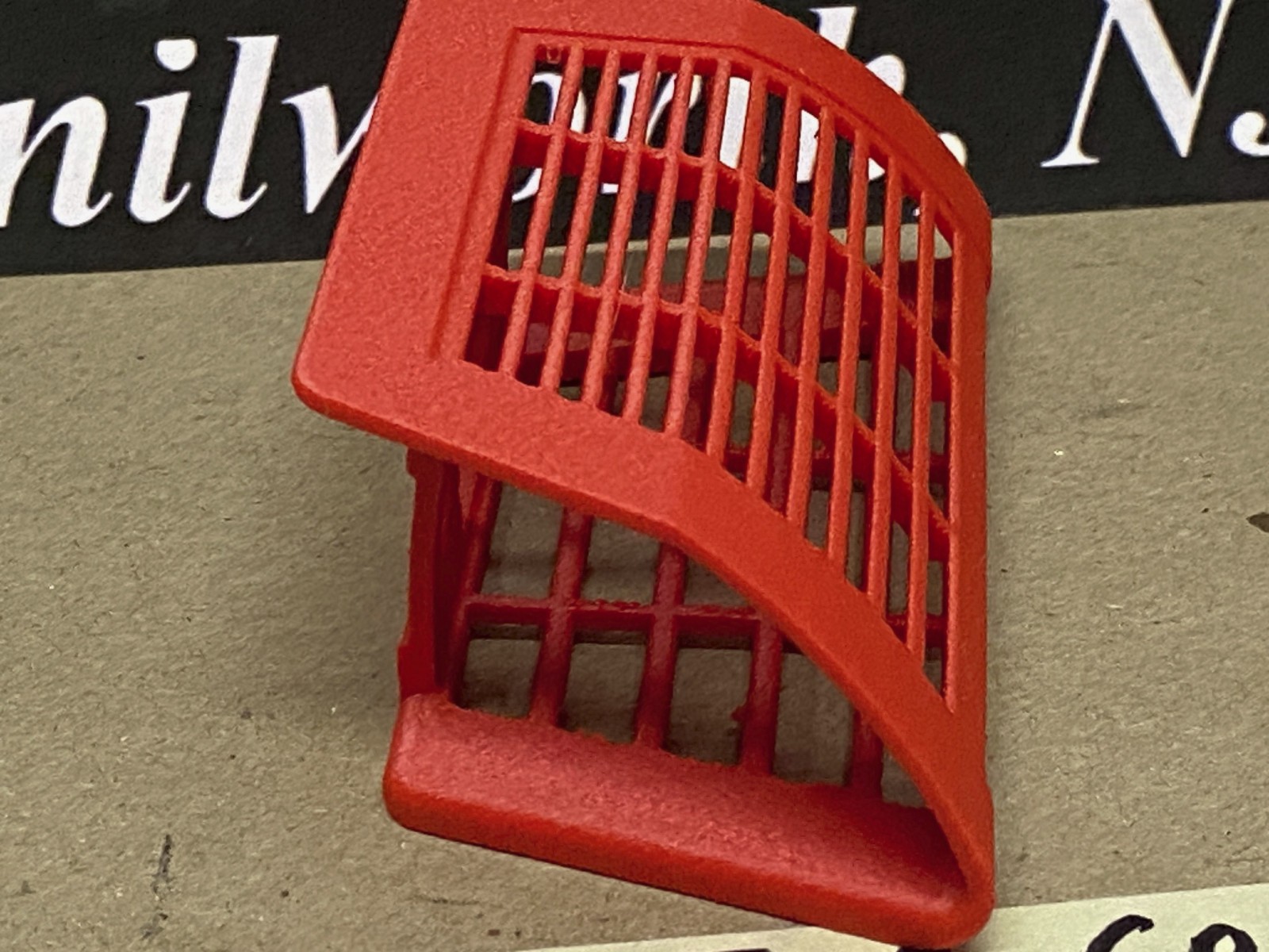NEW 1965 1966 CADILLAC DEVILLE ELDORADO FLEETWOOD CALAIS DASH IN-CAR TEMP SENSOR GRILL COVER TRIM - RED - Image 5