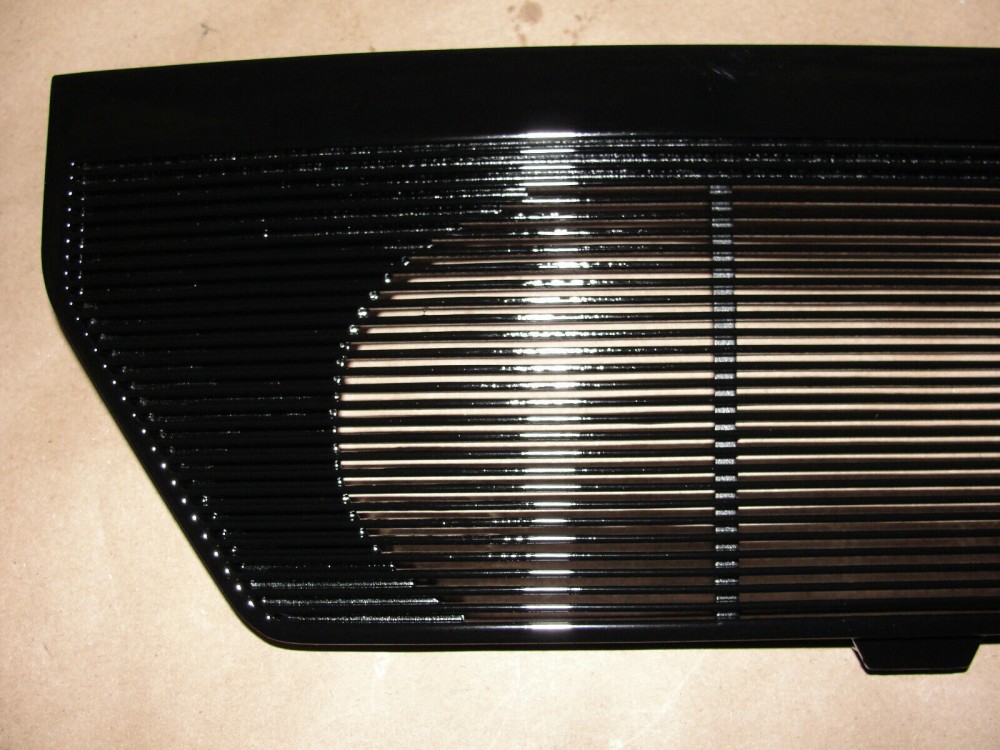 OEM 1963 1964 Cadillac Deville Eldorado Fleetwood DASH SPEAKER GRILL COVER TRIM BLACK #1479040 - Image 5