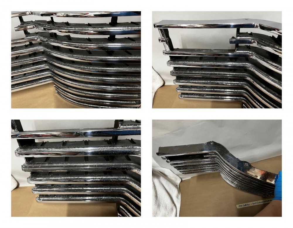 OEM 1941 Cadillac FRONT CENTER GRILL (Without Vertical Bars) - Image 5