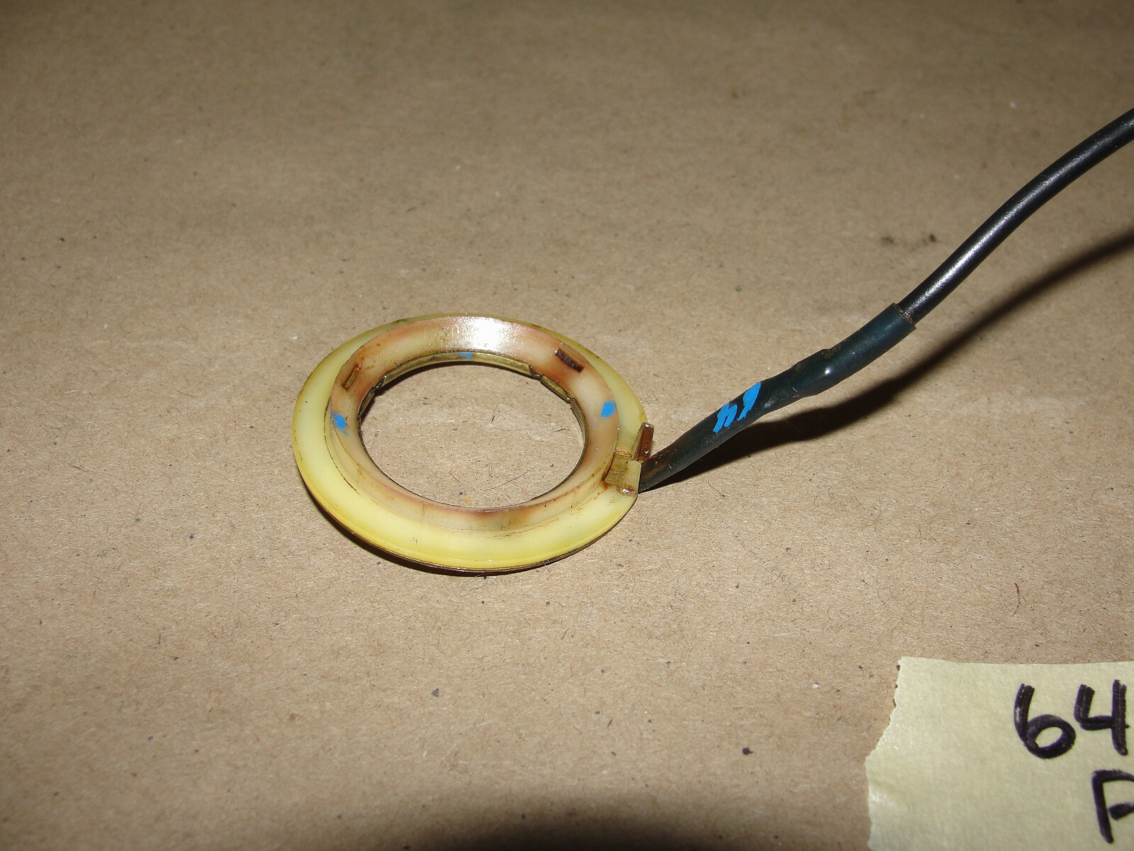 OEM 1964 Cadillac Fleetwood Eldorado Deville TILT COLUMN HORN WIRE JUNCTION CONTACT & CABLE #5679851 - Image 5