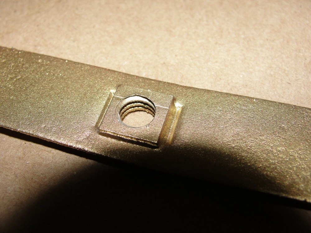 OEM 1961 1962 1963 1964 Cadillac Deville Fleetwood 1963 1964 Eldoado HOOD LATCH SAFETY CATCH RELEASE LEVER MOUNTING BRACKET RETAINERS #3512382 - Image 5