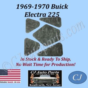 NEW 1969 1970 BUICK ELECTRA HOOD INSULATION - 1/2" THICK -BUK-HIN-115