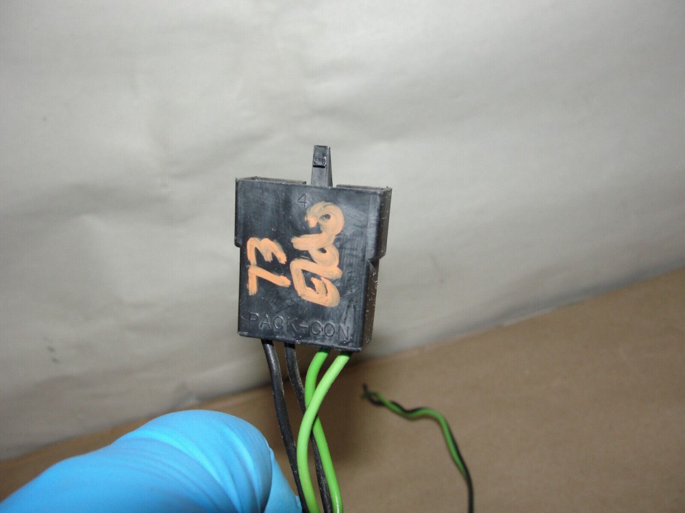 OEM 1971 1972 1973 Cadillac Eldorado Deville Fleetwood Calais DASH SPEAKERS WIRE HARNESS CONNECTOR - Image 6