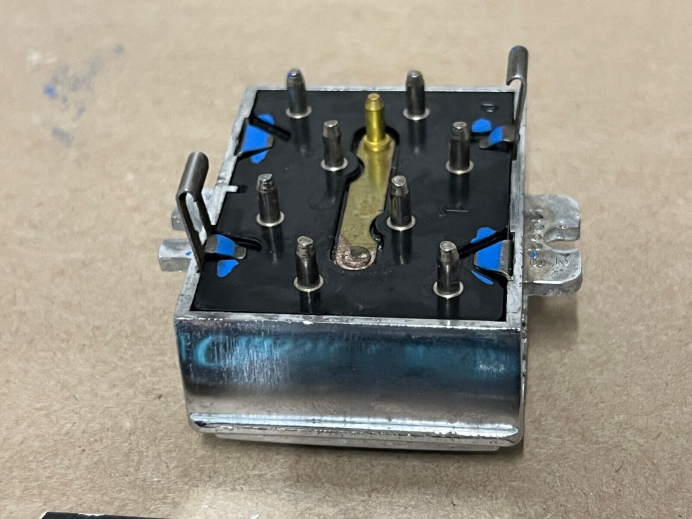 REBUILT 1961 1962 Cadillac Deville Eldorado Fleetwood LEFT DRIVER SIDE FRONT WINDOW SWITCH 4 BUTTON #4309263 /#5712824 - Image 12