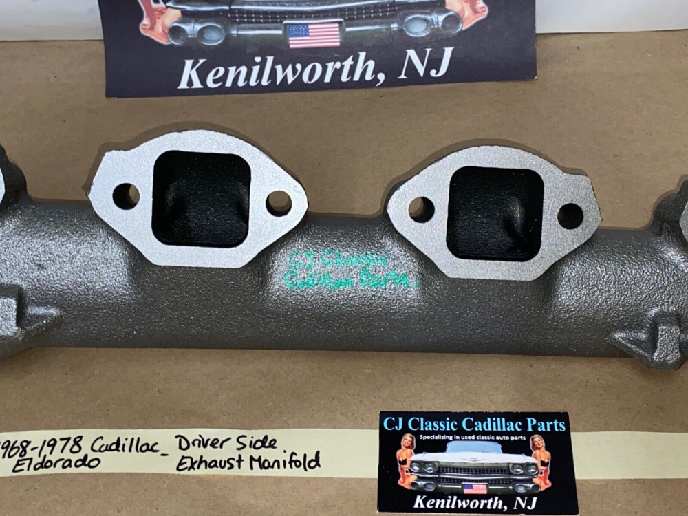 NEW 1968 1969 1970 1971 1972 1973 1974 1975 1976 1977 1978 CADILLAC ELDORADO LEFT DRIVER SIDE EXHAUST MANIFOLD #1485749 - Image 6