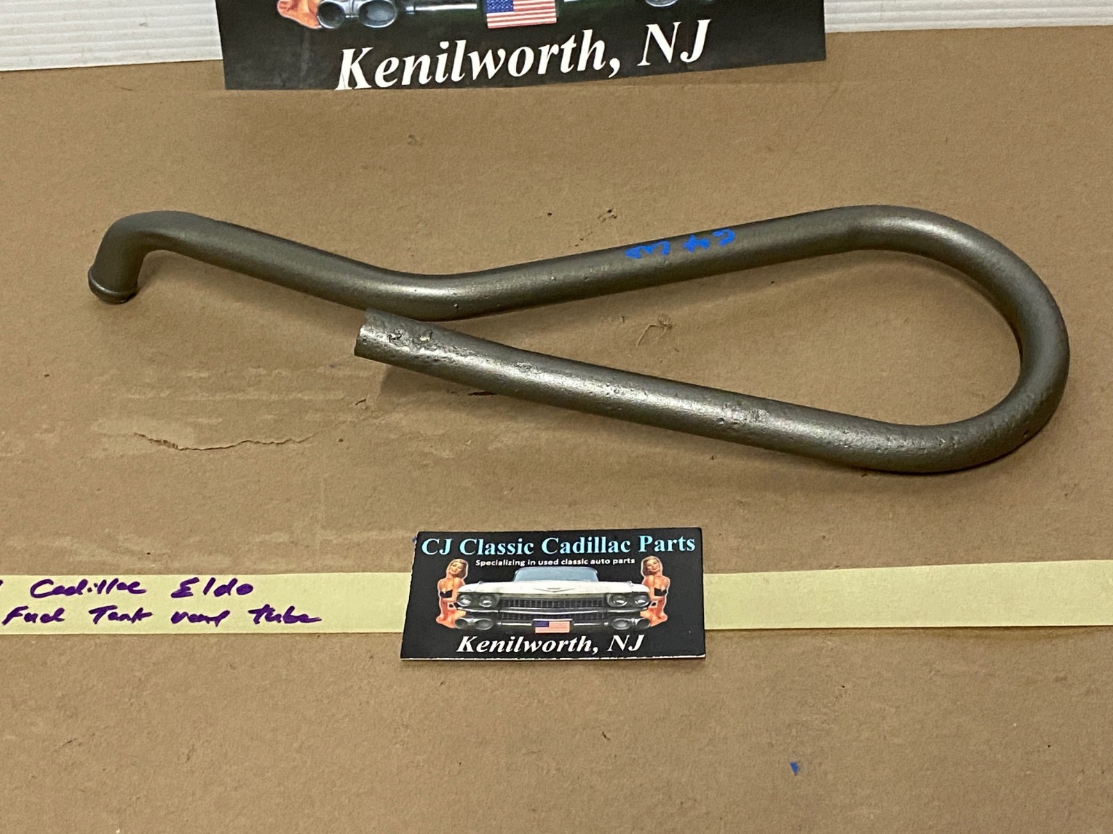 OEM 1961 1962 1963 1964 Cadillac Deville Eldorado Fleetwood GAS FUEL TANK VENT TUBE PIPE #1478877 - Image 6